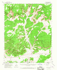 Download a high-resolution, GPS-compatible USGS topo map for Johnson, UT (1967 edition)