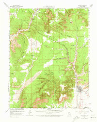 Download a high-resolution, GPS-compatible USGS topo map for Kanab, UT (1973 edition)