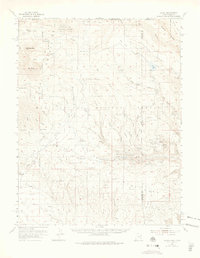 preview thumbnail of historical topo map of La Sal, UT in 1974