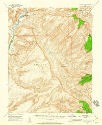 Download a high-resolution, GPS-compatible USGS topo map for Mancos Mesa, UT (1960 edition)