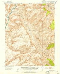 Download a high-resolution, GPS-compatible USGS topo map for Mancos Mesa, UT (1954 edition)