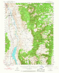 Download a high-resolution, GPS-compatible USGS topo map for Marysvale, UT (1967 edition)