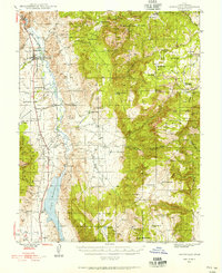 Download a high-resolution, GPS-compatible USGS topo map for Marysvale, UT (1956 edition)