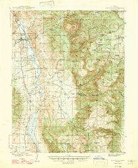Download a high-resolution, GPS-compatible USGS topo map for Marysvale, UT (1947 edition)