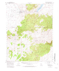 Download a high-resolution, GPS-compatible USGS topo map for Minersville, UT (1982 edition)