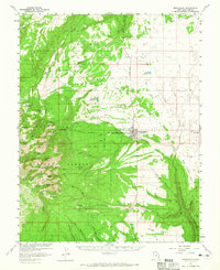 Download a high-resolution, GPS-compatible USGS topo map for Monticello, UT (1965 edition)