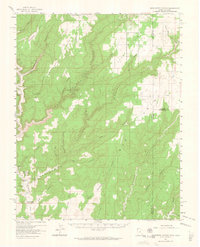 preview thumbnail of historical topo map of San Juan County, UT in 1957