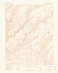 Download a high-resolution, GPS-compatible USGS topo map for Monument Canyon, UT (1964 edition)