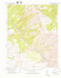 Download a high-resolution, GPS-compatible USGS topo map for Moody Creek, UT (1980 edition)