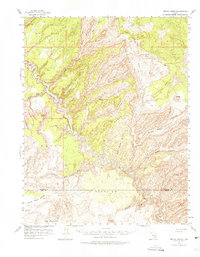 Download a high-resolution, GPS-compatible USGS topo map for Moody Creek, UT (1975 edition)