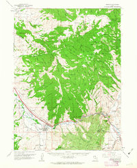 Download a high-resolution, GPS-compatible USGS topo map for Morgan, UT (1963 edition)