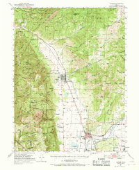 Download a high-resolution, GPS-compatible USGS topo map for Moroni, UT (1968 edition)