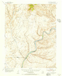Download a high-resolution, GPS-compatible USGS topo map for Mt Ellsworth, UT (1956 edition)