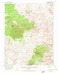 Download a high-resolution, GPS-compatible USGS topo map for Mt Hillers, UT (1972 edition)