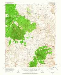 Download a high-resolution, GPS-compatible USGS topo map for Mt Hillers, UT (1963 edition)
