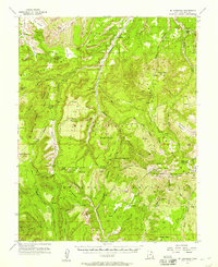 Download a high-resolution, GPS-compatible USGS topo map for Mt Linnaeus, UT (1957 edition)
