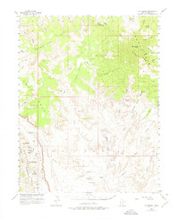 Download a high-resolution, GPS-compatible USGS topo map for Mt Pennell, UT (1975 edition)