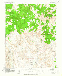 Download a high-resolution, GPS-compatible USGS topo map for Mt Pennell, UT (1953 edition)