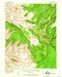 Download a high-resolution, GPS-compatible USGS topo map for Natural Bridges, UT (1960 edition)
