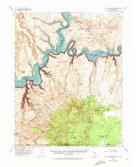 Download a high-resolution, GPS-compatible USGS topo map for Navajo Mountain, UT (1973 edition)