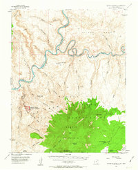 Download a high-resolution, GPS-compatible USGS topo map for Navajo Mountain, UT (1963 edition)