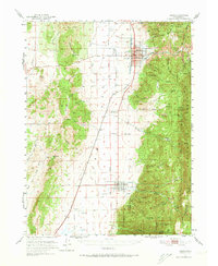 Download a high-resolution, GPS-compatible USGS topo map for Nephi, UT (1973 edition)