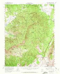 Download a high-resolution, GPS-compatible USGS topo map for New Harmony, UT (1972 edition)