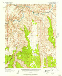Download a high-resolution, GPS-compatible USGS topo map for No Mans Mesa, UT (1957 edition)