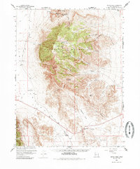 Download a high-resolution, GPS-compatible USGS topo map for Notch Peak, UT (1985 edition)