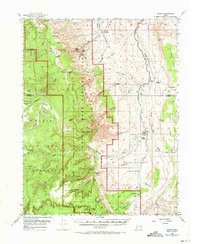 Download a high-resolution, GPS-compatible USGS topo map for Notom, UT (1973 edition)
