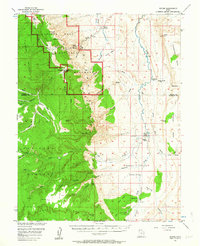 Download a high-resolution, GPS-compatible USGS topo map for Notom, UT (1963 edition)