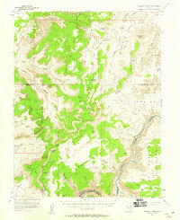 Download a high-resolution, GPS-compatible USGS topo map for Orange Cliffs, UT (1959 edition)