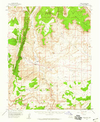 Download a high-resolution, GPS-compatible USGS topo map for Paria, UT (1959 edition)