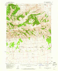 Download a high-resolution, GPS-compatible USGS topo map for Park Valley, UT (1960 edition)
