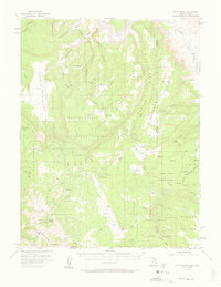 Download a high-resolution, GPS-compatible USGS topo map for Polar Mesa, UT (1961 edition)