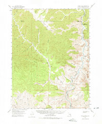 preview thumbnail of historical topo map of Emery County, UT in 1954