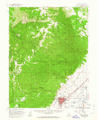 Download a high-resolution, GPS-compatible USGS topo map for Richfield, UT (1963 edition)