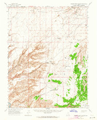 Download a high-resolution, GPS-compatible USGS topo map for Robbers Roost Canyon, UT (1964 edition)
