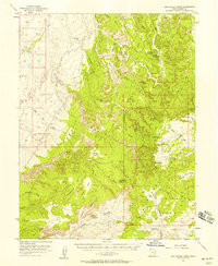 Download a high-resolution, GPS-compatible USGS topo map for San Rafael Knob, UT (1958 edition)