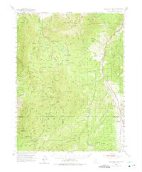 preview thumbnail of historical topo map of Utah County, UT in 1952