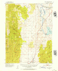 Download a high-resolution, GPS-compatible USGS topo map for Scipio North, UT (1954 edition)