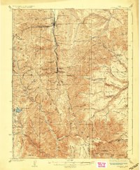 Download a high-resolution, GPS-compatible USGS topo map for Scofield, UT (1925 edition)