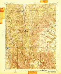 1925 Map of Scofield