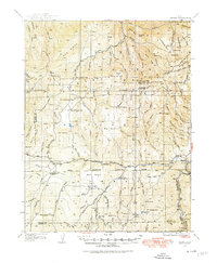 preview thumbnail of historical topo map of Sevier County, UT in 1932