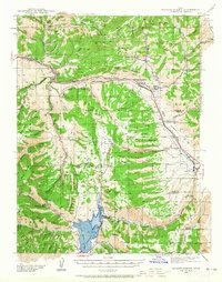 Download a high-resolution, GPS-compatible USGS topo map for Soldier Summit, UT (1965 edition)