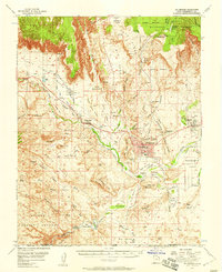 1954 Map of St. George, UT, 1958 Print