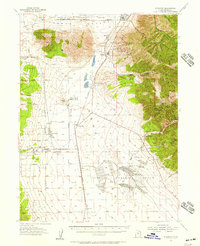 Download a high-resolution, GPS-compatible USGS topo map for Stockton, UT (1957 edition)