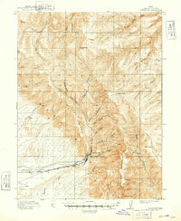Download a high-resolution, GPS-compatible USGS topo map for Sunnyside, UT (1948 edition)