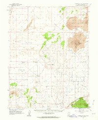 Download a high-resolution, GPS-compatible USGS topo map for Tabernacle Hill, UT (1963 edition)