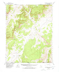 Download a high-resolution, GPS-compatible USGS topo map for Telegraph Flat, UT (1978 edition)